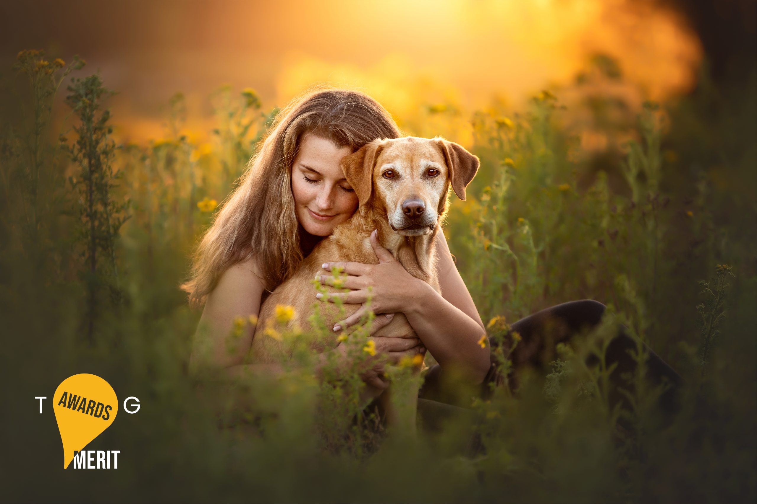 Fotoshoot met hond labrador retriever foscofotografie